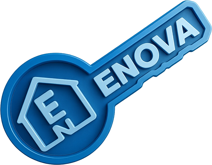 Logotipo Enova Inmobiliaria